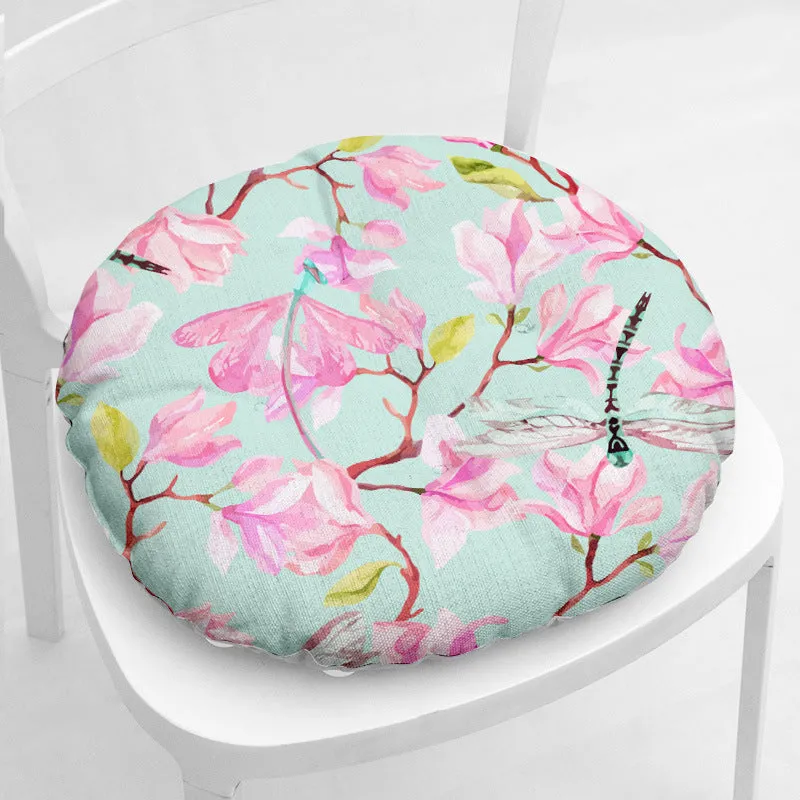 Quilted Chair Cushion With Practical Ties 40 x 40 cm