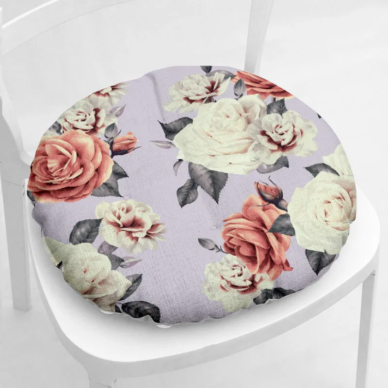 Quilted Chair Cushion With Practical Ties 40 x 40 cm