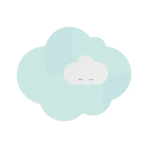 Quut Playmat Head in the clouds (L) - Minty Green