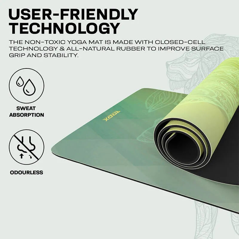 RDX D7 6mm PU Rubber Yoga Mat