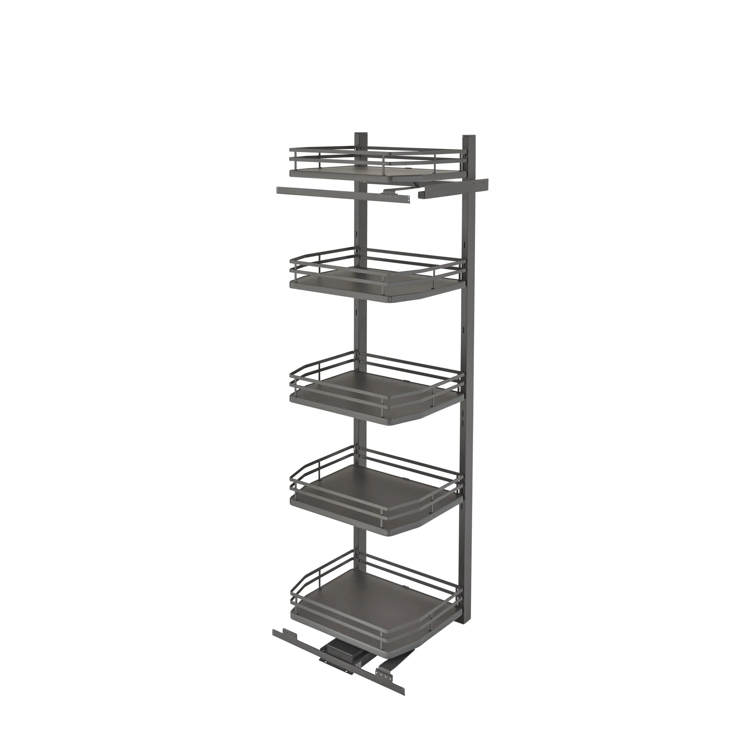 Rev-A-Shelf / 5374-24FL-FOG / Solid Surface Swing Out Pantry for Tall Pantry Cabinets