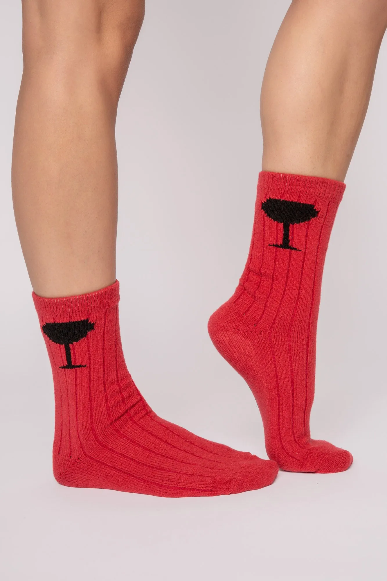 Rise & Wine Fun Socks