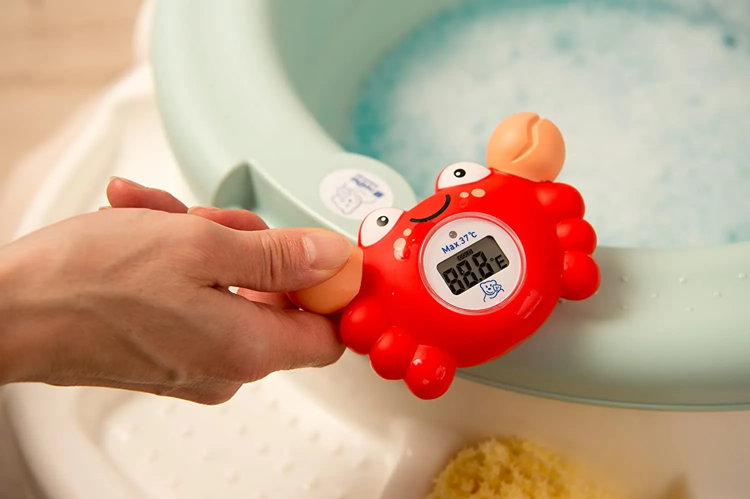 Rotho Digital Room And Bath Thermometer And Squirting Animals