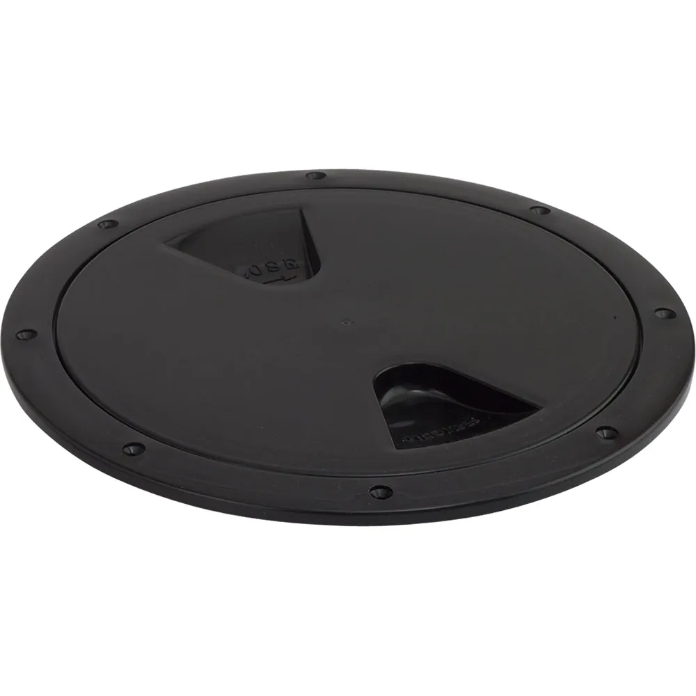 Sea-Dog Screw-Out Deck Plate - Black - 6 [335765-1]