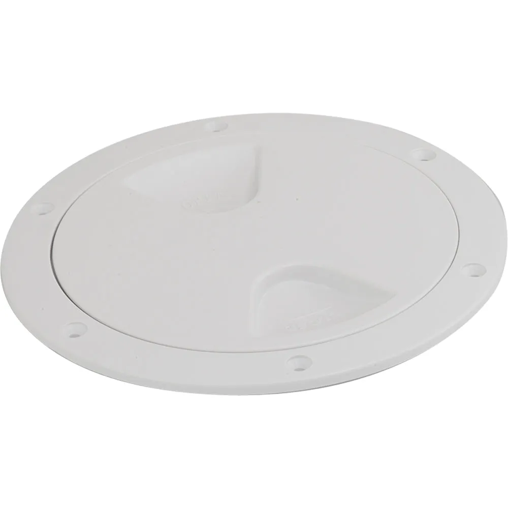 Sea-Dog Screw-Out Deck Plate - White - 5 [335750-1]