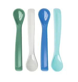 Silicone Baby Spoons- Boys