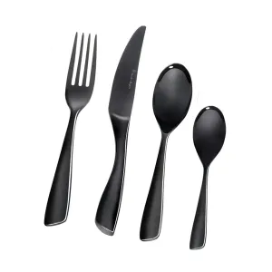 Stanley Rogers Soho Onyx 24pc Cutlery Set