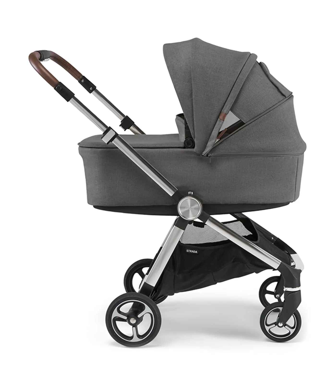 Strada Foldable Carrycot - Grey Mist