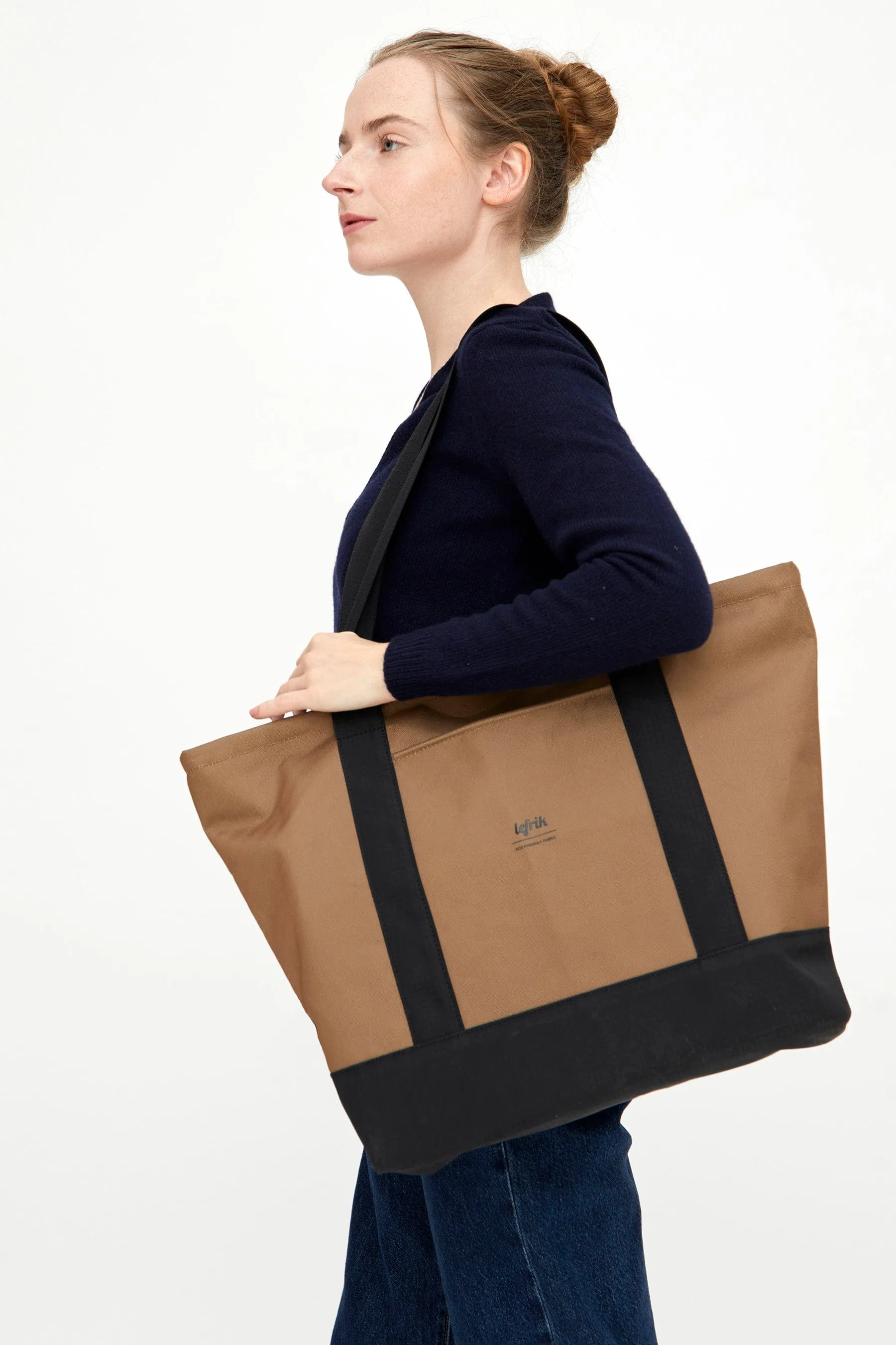 Strata Tote Bag Camel