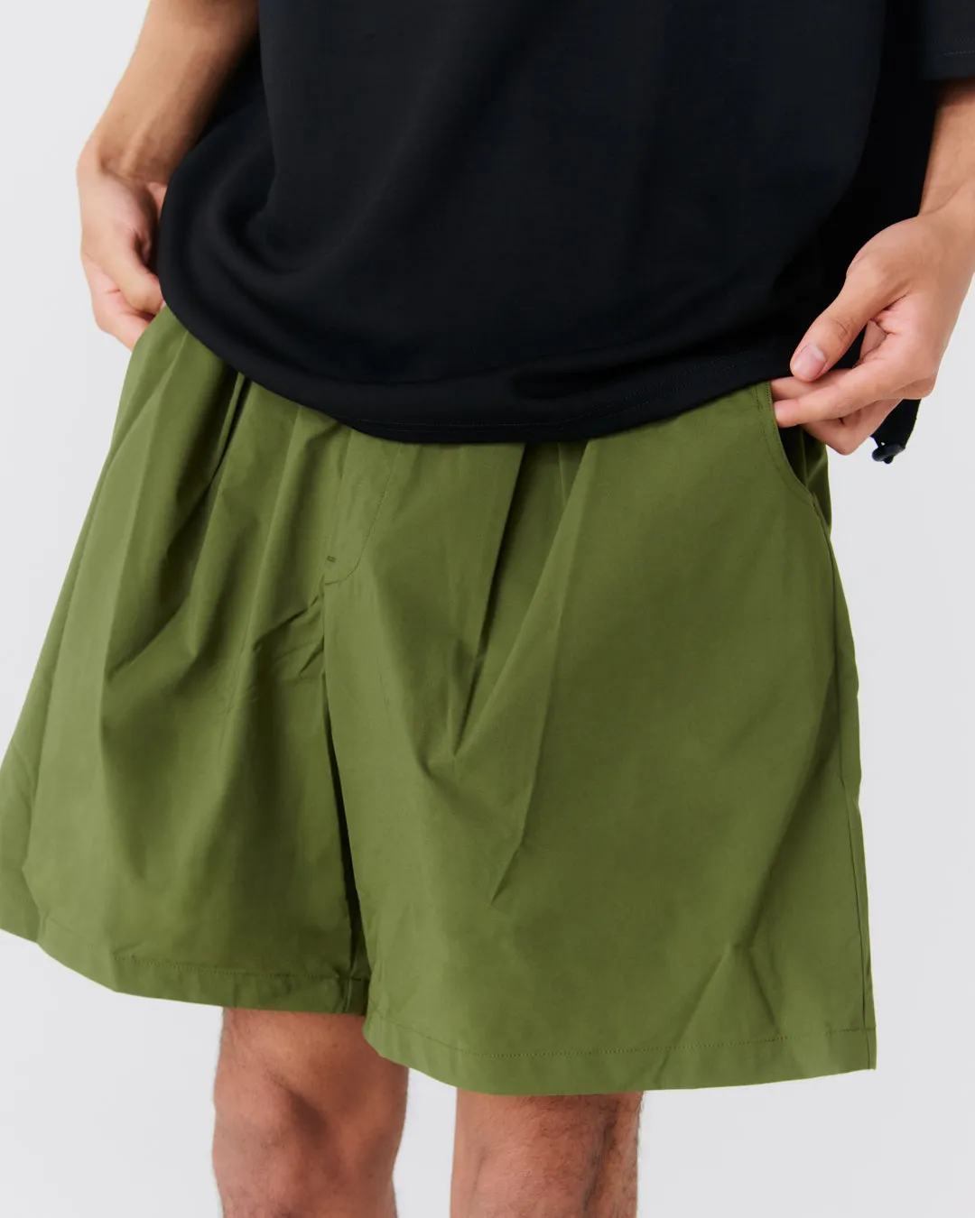 Stretch Nylon Easy SHORTS KHAKI