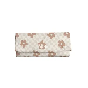 The Little Bumble Co. Travel Mat - Wavy Check Floral