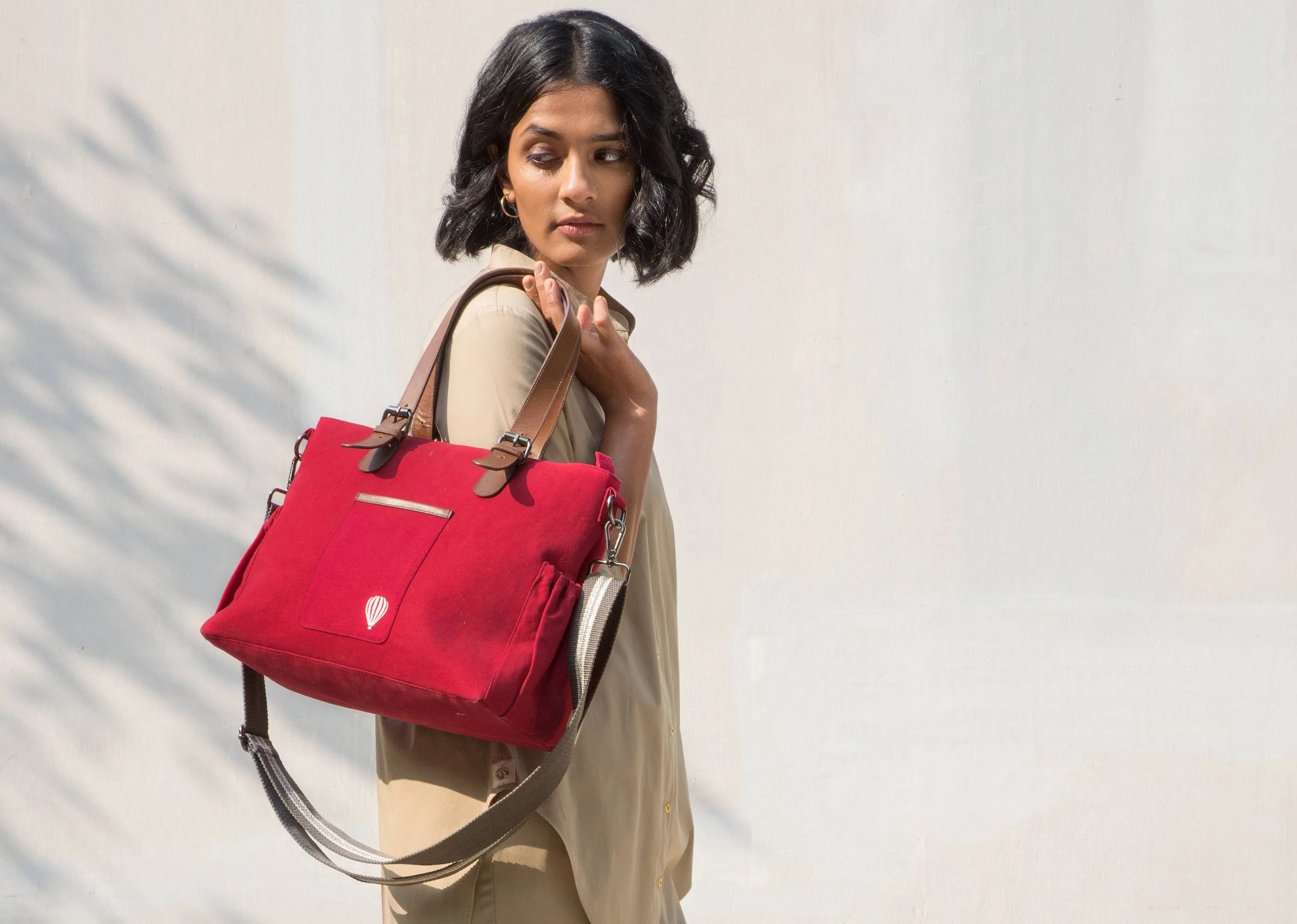 The Perfect Work Bag - Red