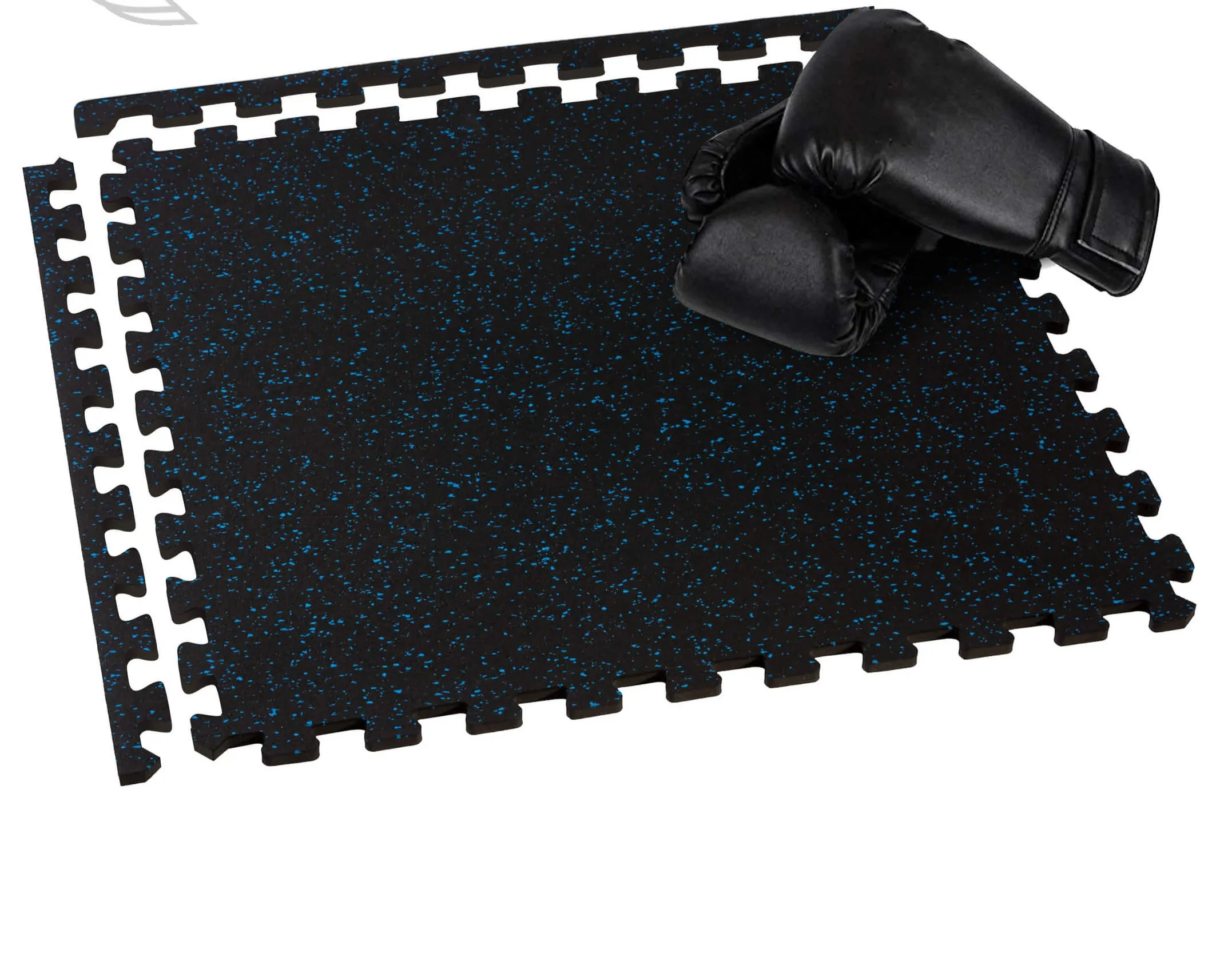 vélotas Rubber-Topped Foam Fitness Mats 3/8" Thick - 3 Color Options