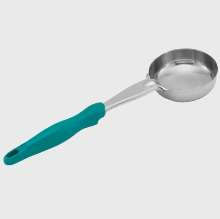 Vollrath Solid Spoodle Heavy Duty 6 oz. Teal Handle