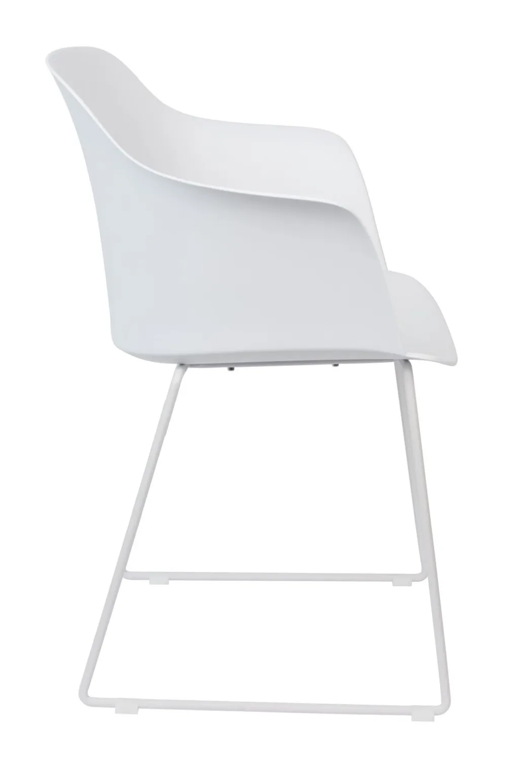 White Contemporary Dining Chairs (2) | DF Tango