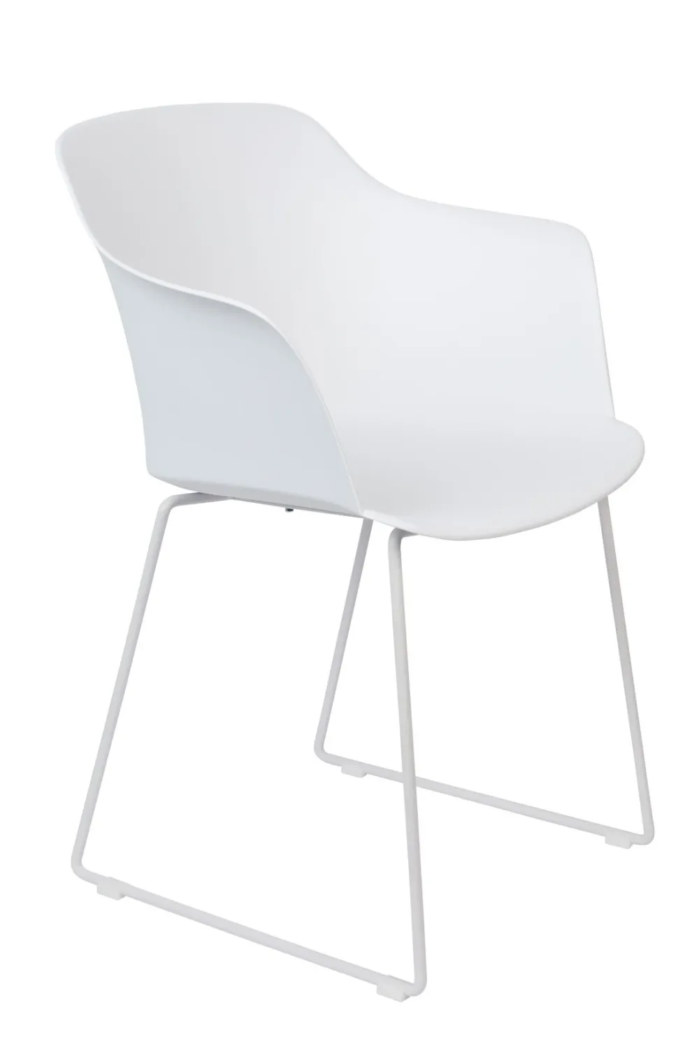 White Contemporary Dining Chairs (2) | DF Tango